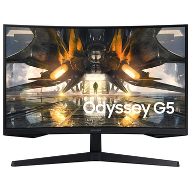 Samsung Odyssey G55A 32" Curved WQHD 165Hz 1ms Gaming Monitor w/ Gaming Mouse Bundle