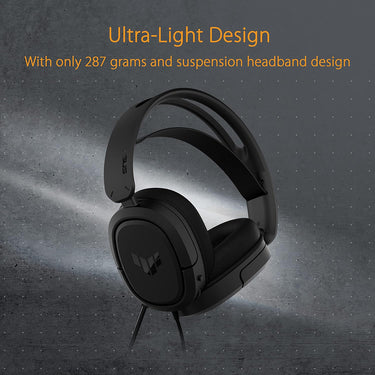 ASUS TUF Gaming H1 Wired Headset in Black - TUFGAMINGH1