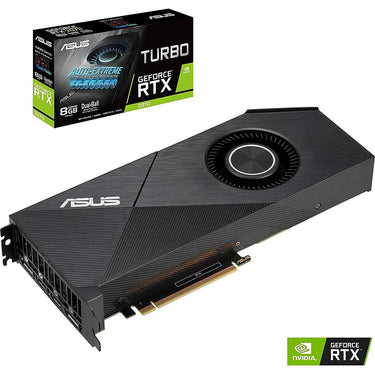 ASUS GeForce RTX 2070 8G EVO Turbo Edition Graphics Card - TURBO-RTX2070-8G-EVO