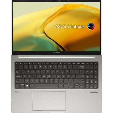 Asus 15.6" Zenbook 15 OLED Laptop in Basalt Gray - UM3504DA-DS76