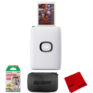 Fujifilm Instax Mini Link 2 Smartphone Printer with Film + Carrying Case
