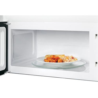 GE DENTED 1.6 Cu. Ft. Over-the-Range Microwave Oven, Bisque