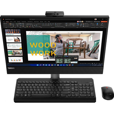 Lenovo ThinkCentre M70a Gen 3 All-in-One Computer in Black - 11VL0048US