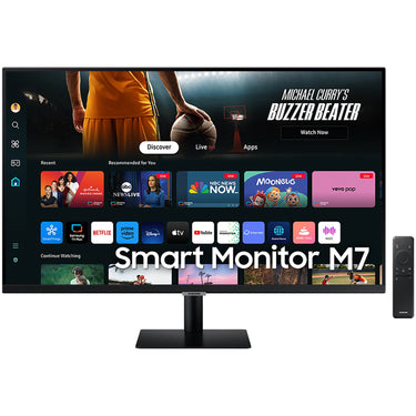 Samsung 32" Smart Monitor M7 (M70D) 4K UHD with Streaming TV + Gaming Mouse & Pad