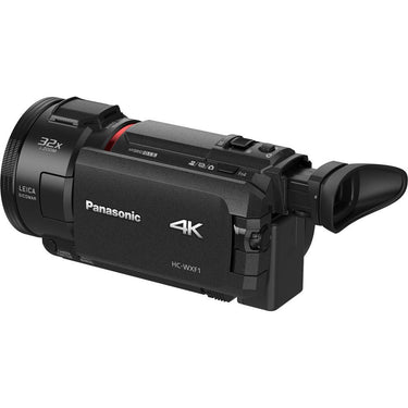 Panasonic HC-WXF1K 4K Cinema-Like Camcorder with 24x LEICA DICOMAR Lens - Open Box