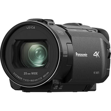 Panasonic HC-WXF1K 4K Cinema-Like Camcorder with 24x LEICA DICOMAR Lens - Open Box