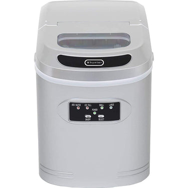 Whynter Compact Ice Maker, 27-Pound, Metallic Silver - Open Box