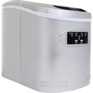 Whynter Compact Ice Maker, 27-Pound, Metallic Silver - Open Box