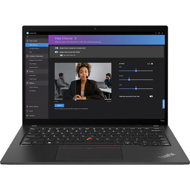 Lenovo 14" ThinkPad T14s Gen 4 Intel Core i7 Notebook in Deep Black - 21F6001HUS
