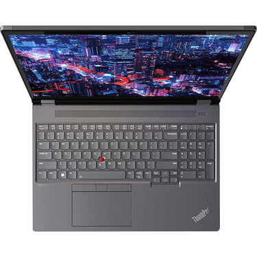 Lenovo 16" ThinkPad P16 Gen 2 Mobile Workstation in Storm Gray - 21FA002TUS
