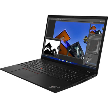 Lenovo 16" ThinkPad P16s Gen 2 Multi-Touch Notebook in Villi Black - 21HK001QUS