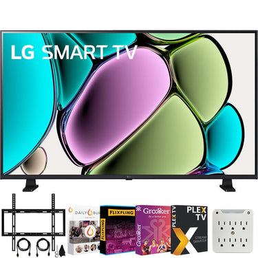 LG 32LR655BPUA 32" Class LR65 Series LED HD WebOS TV +Mount Entertainment Bundle