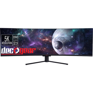 Deco Gear 49" Curved Ultrawide 5K Monitor (Open Box) with 1 Year Warranty