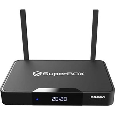 Superbox Dual Band Wi-Fi 2.4Ghz 5Ghz Supports 6K (Open Box) with 1 Year Warranty
