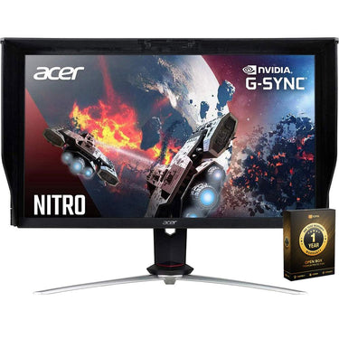 Acer Nitro XV273K Pbmiipphzx 27" UHD Gaming Monitor (Open Box) + 1 Year Warranty Pack
