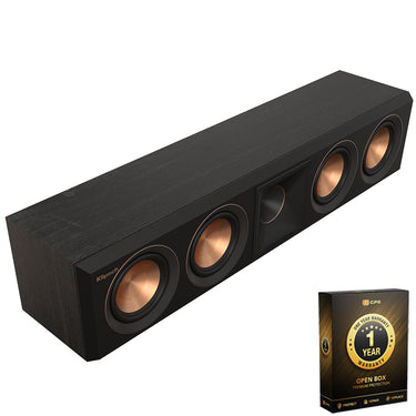 Klipsch RP-404C II Speaker: Tweeter for Crystal-Clear Dialogue (Open Box) +Warranty Pack