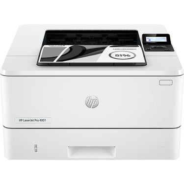 Hewlett Packard LaserJet Pro 4001dn Black and White Printer (Open Box) + 1 Year Warranty Pack