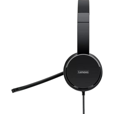 Lenovo 100 Stereo USB Headset in Black - 4XD0X88524