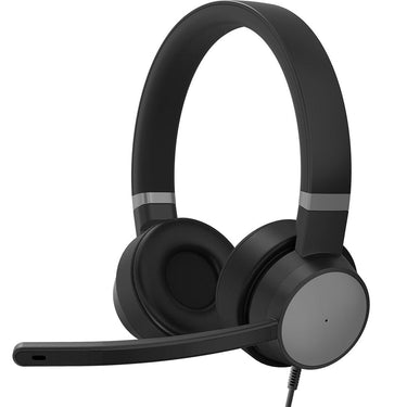 Lenovo Go Wired ANC Headset in Thunder Black - 4XD1C99223