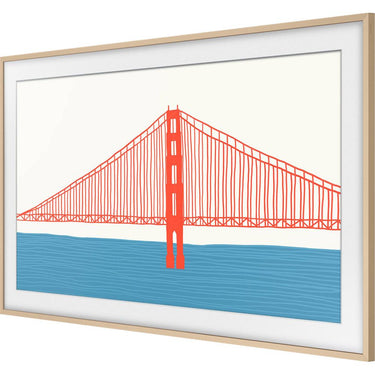 Samsung 43" The Frame Customizable Bezel - Modern Beige - VG-SCFA43BEBZA - Open Box