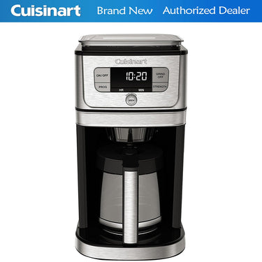 Cuisinart Burr Grind & Brew 12 Cup Coffeemaker DGB-800,Silver - (Refurbished)