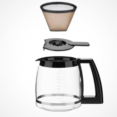 Cuisinart SS-12FR Coffee Center Brew Basics (Black/Silver), Refurbished