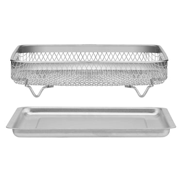 Cuisinart TOA-28FR Compact Convection Toaster Oven Airfryer, Stainless Steel, Refurbished