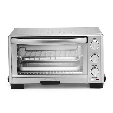 Cuisinart TOB-1010FR Toaster Oven Broiler, Stainless Steel, Refurbished