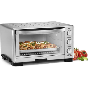Cuisinart TOB-1010FR Toaster Oven Broiler, Stainless Steel, Refurbished