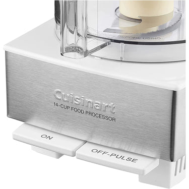 Cuisinart DFP-14BCWNY Food Processor Custom, 14 Cup, White, Refurbished