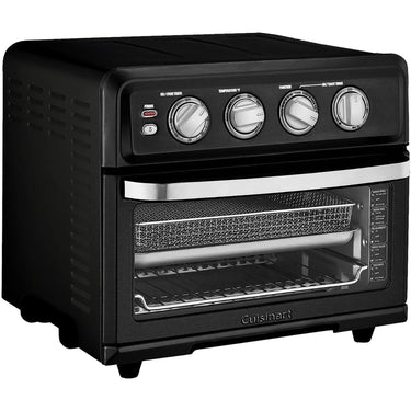 Cuisinart Air Fryer + Convection Toaster Oven, 8-1 Oven, Matte Black, Refurbished