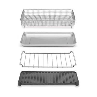 Cuisinart TOA-70 AirFryer Toaster Convection Oven with Grill, Navy Blue, (Refurbished)