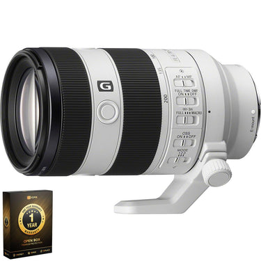 Sony FE 70-200mm F4 Macro G OSS II Zoom Lens (Sony E) Open Box + 1 Year Warranty Pack
