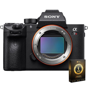 Sony a7R IIIA Alpha 42.4MP Mirrorless Camera Body Open Box + 1 Year Warranty Pack