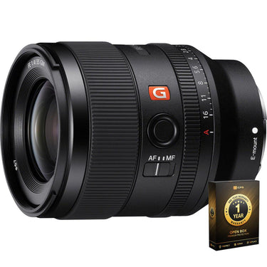 Sony FE 35mm F1.4 GM G Master Wide Angle Lens (Sony E) Open Box +1 Year Warranty Pack