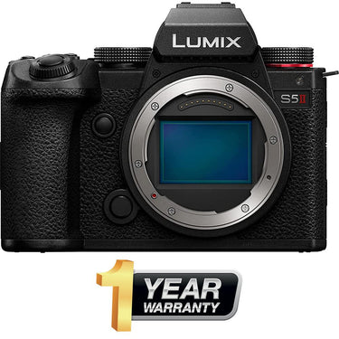 Panasonic Lumix S5II Full-Frame Mirrorless Camera Body (Open Box) + 1 Year Warranty