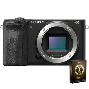 Sony a6600 APS-C Interchangeable-Lens Camera (Body) Open Box + 1 Year Warranty Pack