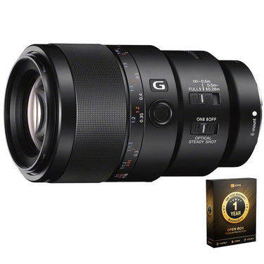 Sony FE 90mm F2.8 Macro G OSS E-mount Lens Open Box + 1 Year Warranty Pack