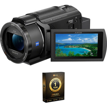 Sony AX43A Digital Video 4K Handycam Camcorder (Open Box) + 1 Year Warranty
