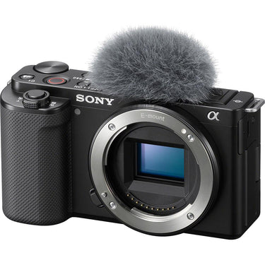 Sony Alpha ZV-E10 APS-C Mirrorless Vlog Camera (Body) OPEN BOX + 1 Year Warranty Pack