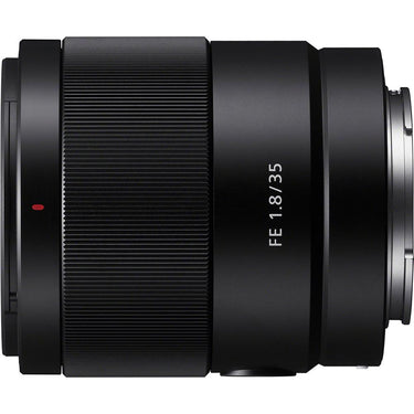 Sony FE 35mm F1.8 Full-Frame E-Mount Prime Lens OPEN BOX + 1 Year Warranty Pack