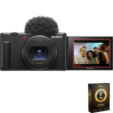 Sony ZV-1 II 4K Camera for Content Creators /Vloggers OPEN BOX + 1 Year Warranty Pack