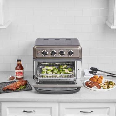 Cuisinart TOA-70BKS AirFryer Toaster Oven with Grill - Black Stainless Steel