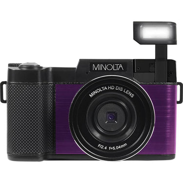 Minolta 30 MP 2.7K Ultra HD 4X Zoom Digital Camera (Open Box) + 1 Year Warranty