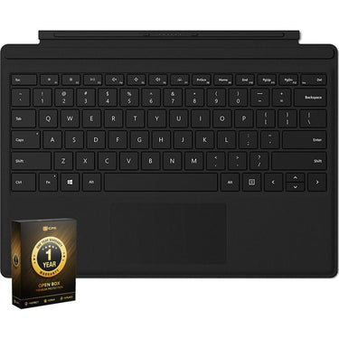Microsoft Type Cover for Surface Pro Black (Open Box) with 1 Year Warranty