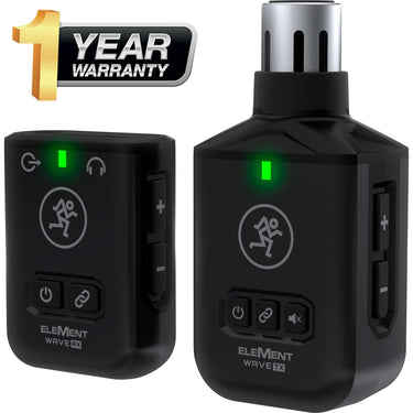 Mackie EleMent Wave XLR Wireless Handheld Microphone System (Open Box) +1 Year Warranty