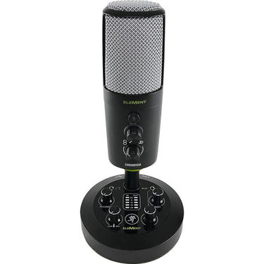 Mackie EleMent Series Chromium USB Condenser Microphone (Open Box) + 1 Year Warranty