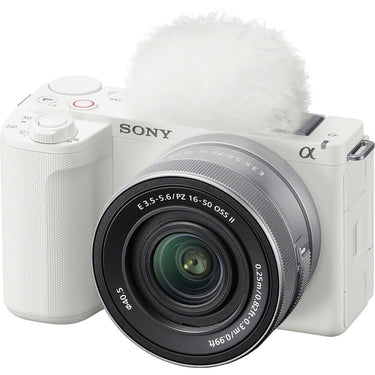 Sony Alpha ZV-E10 II Interchangeable Lens Mirrorless Camera w/16-50mm Lens (White)