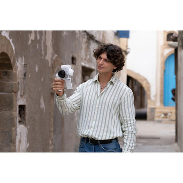 Sony Alpha ZV-E10 II APS-C Interchangeable Lens Mirrorless Content Camera (White)