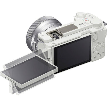 Sony Alpha ZV-E10 II APS-C Interchangeable Lens Mirrorless Content Camera (White)